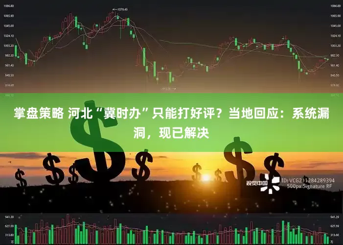 掌盘策略 河北“冀时办”只能打好评？当地回应：系统漏洞，现已解决